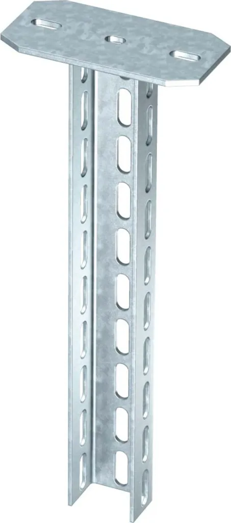 Penduard lourd U-Stiel 500mm avec plaque de tête US 7 K pour câblage