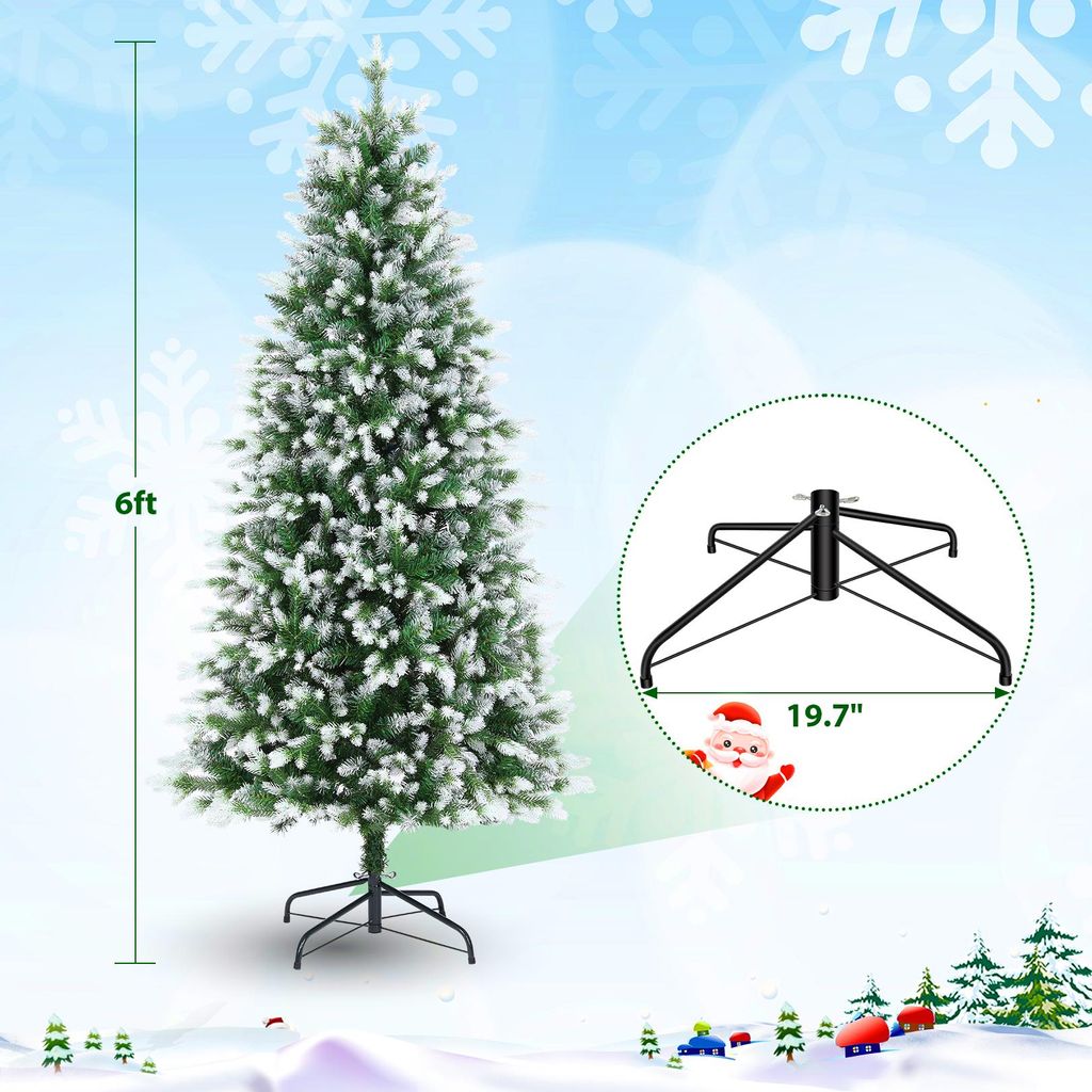 LED Tannenbaum 183cm mit echten Tannenzapfen