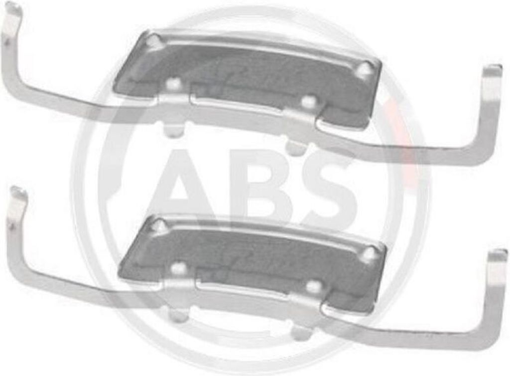 A.B.S. 1706Q Zubehörsatz Scheibenbremsbelag Vorne für VW Phaeton (3D1, 3D2, 3D3, 3D4, 3D6, 3D7, 3D8, 3D9) für AUDI A6 Avant (4F5, C6) A6 Limousi...