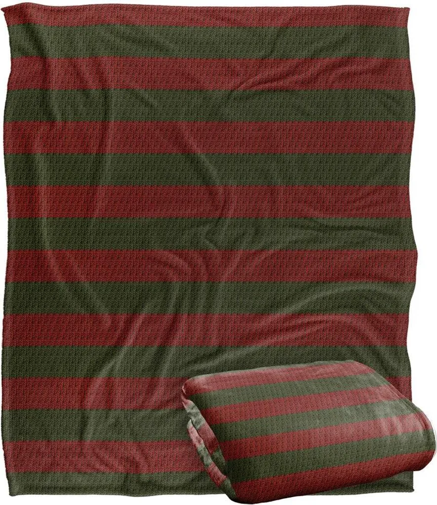 Nightmare On Elm Street Couverture Stripes TV19370 en Taille Unique