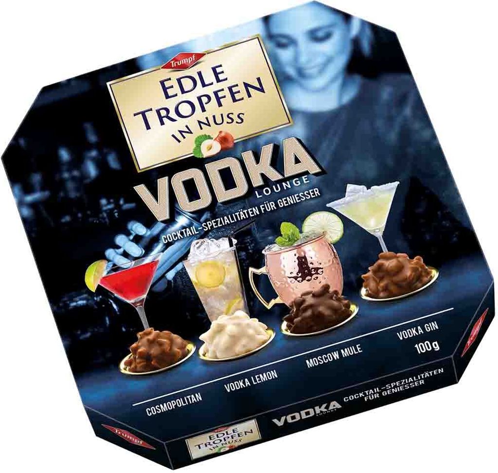 Trumpf - Edle Tropfen in Nuss - Vodka 100g Produktbild 