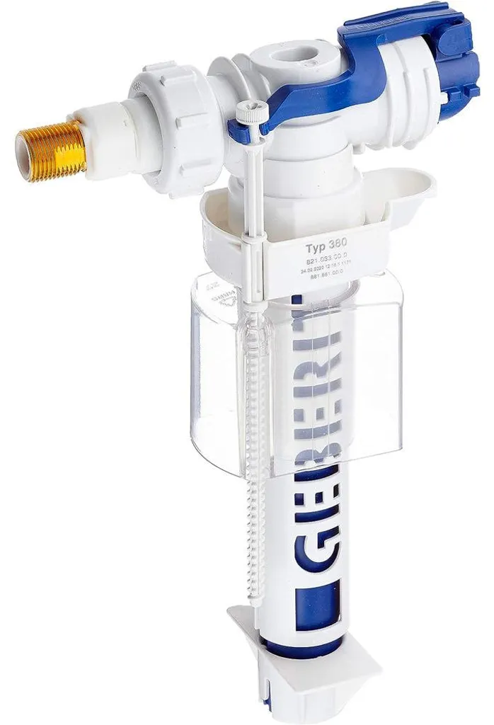 Robinet à flotteur universel avec adaptateur tuyau raccordement WC