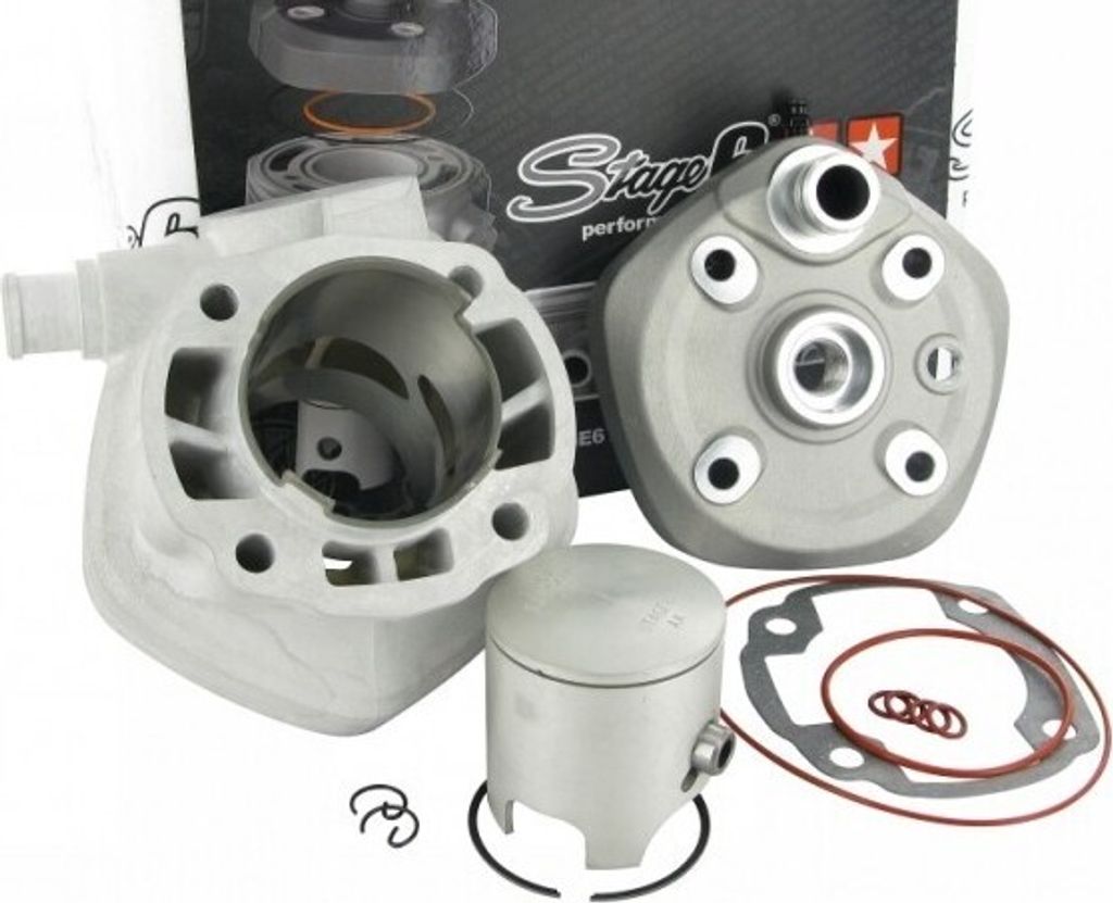 Stage6 Zylinderkit RACING 70ccm MKII, 10mm Kolbenbolzen Produktbild 
