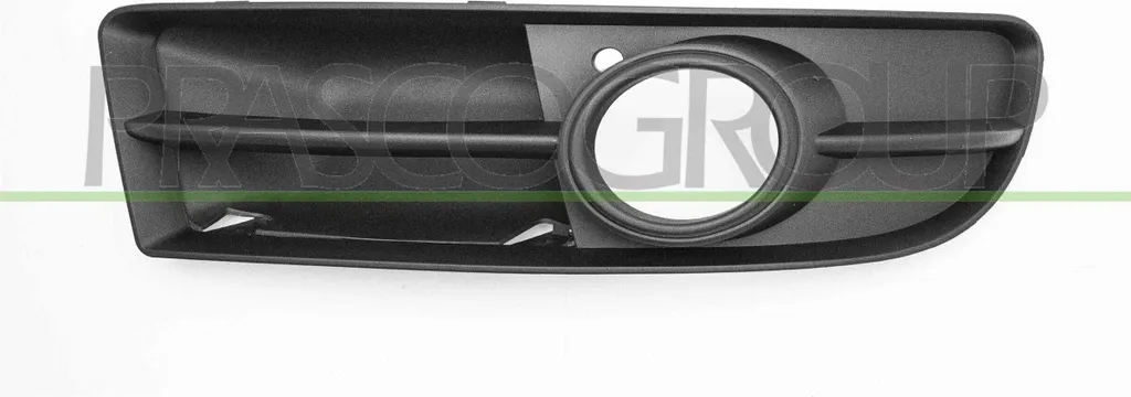 Grille d'aération ABS noir pour Audi A4 8E0807682G01C montage rapide