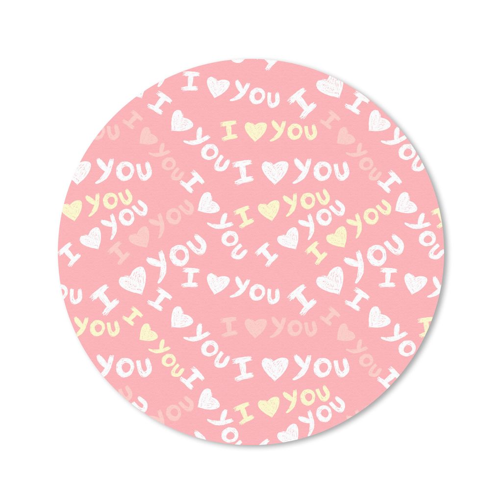 MuchoWow Mauspad Mousepad Liebe - Sprichwörter - Valentinstag 40x40 cm - Mousepads - Maus Mat - Pad - Mausunterlage - Schreibtisch Accessoires