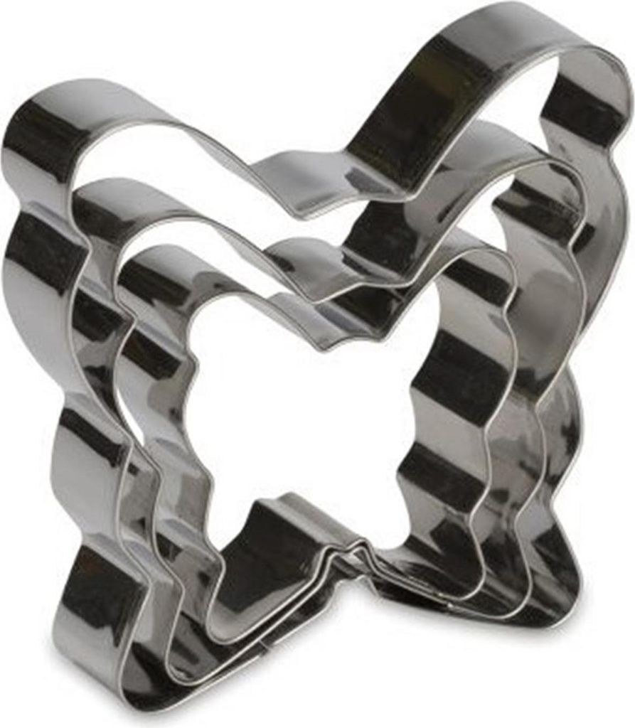 Patisse Ausstecher 3 Teile Schmetterling