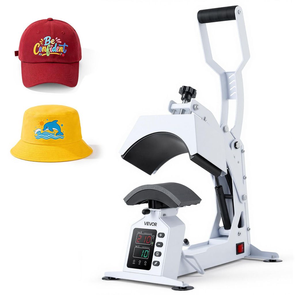 VEVOR Pressa per cappellini 580 W, pressa per cappelli con Immagine del prodotto 