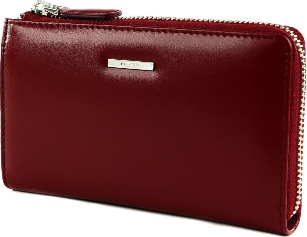 PICARD Geldbörse Offenbach Zip Around Wallet Rot weinrot Produktbild 