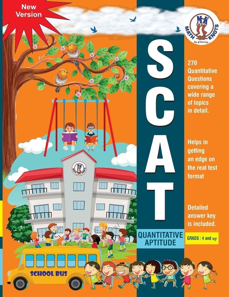 SCAT Quantitative Aptitude-Grades 4 and up