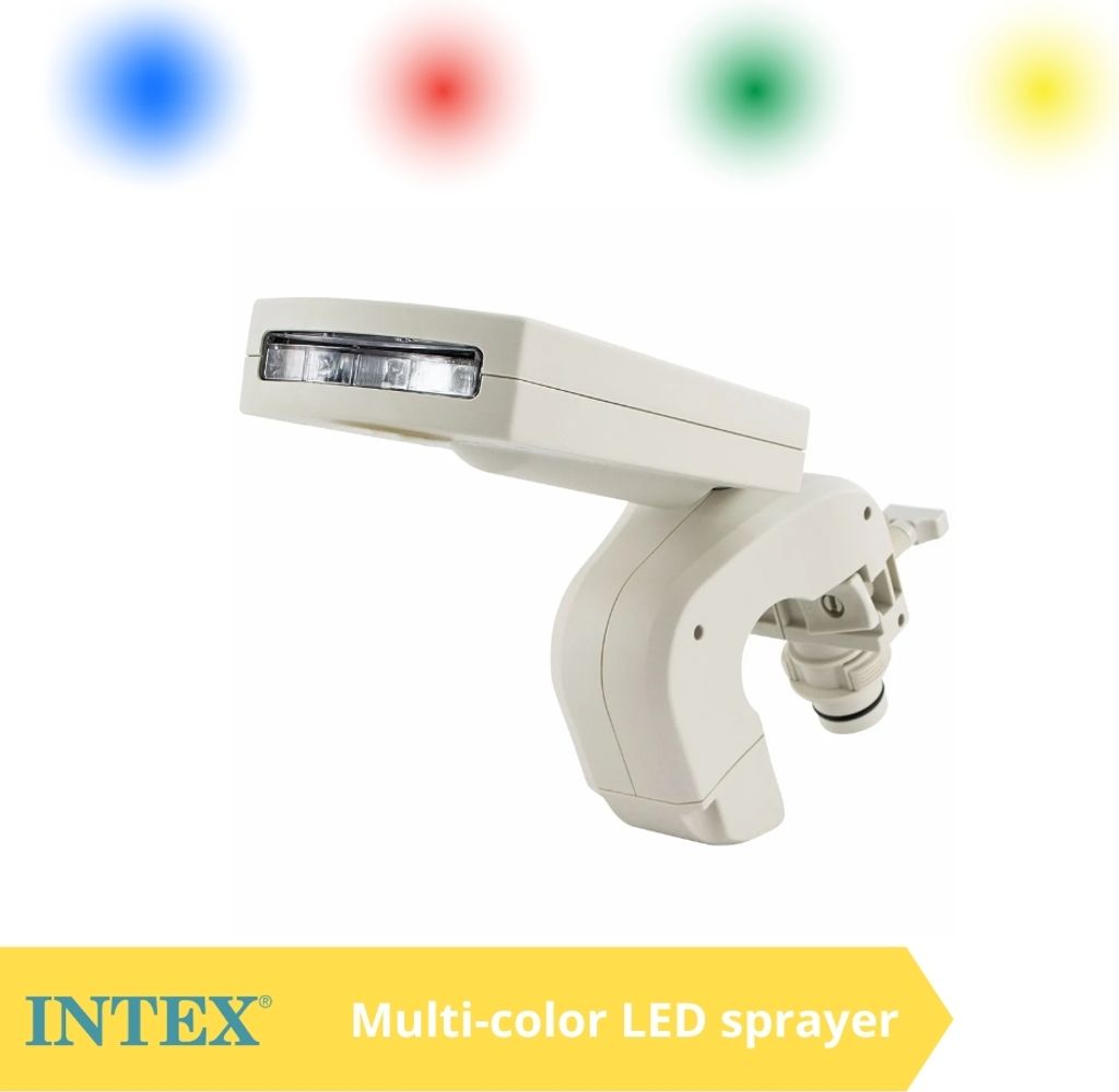 INTEX 28089 Multi-Color LED Pool Sprayer Wasserfontäne Produktbild 22