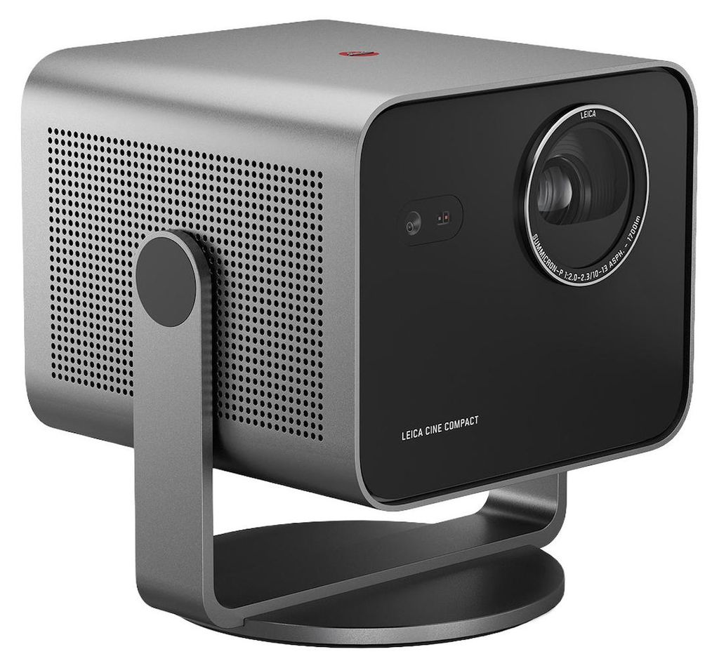 Leica Cine Compact 1 4K Beamer mit 360 Grad Rotationssystem Produktbild 