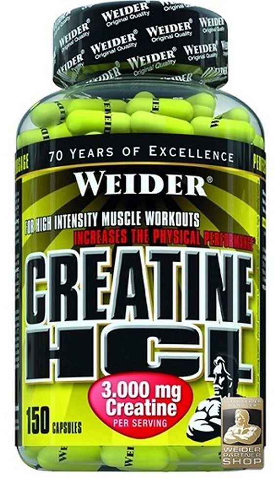 Weider Creatine HCL 150 Kapseln Produktbild 
