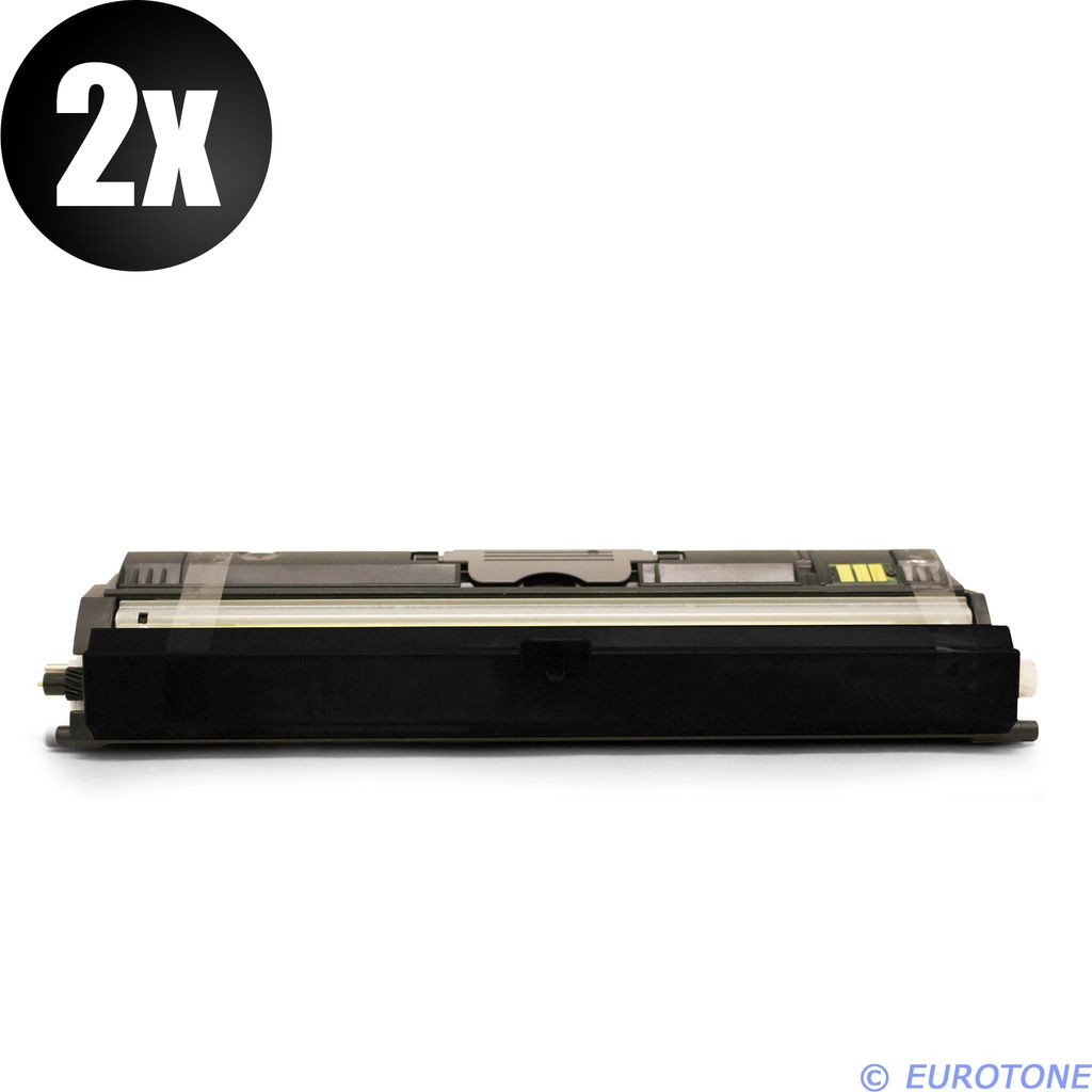 2x Eurotone Toner Alternative für Epson C13S050557 Black Schwarz