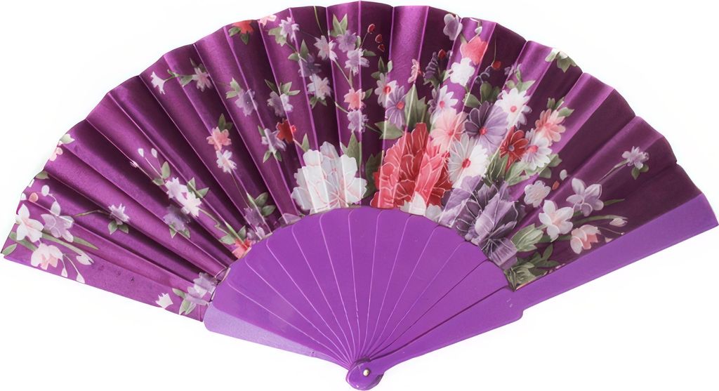 Fächer Handfächer Lichteffekte eleganten Farbton Motive Produktbild 