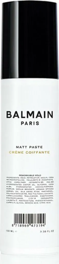 Pâte Matt 100ml stop aux cheveux gras finissez-en avec l'effet brillant
