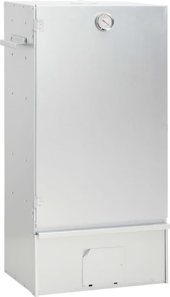 vidaXL Fumoir avec copeaux de bois 44,5x29x83 cm Acier Image du produit 