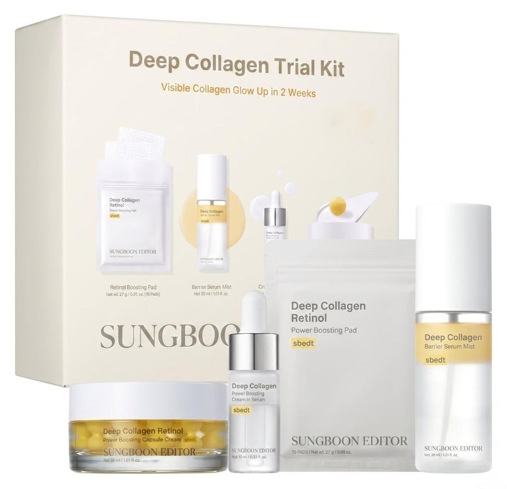 SUNGBOON EDITOR Deep Collagen Trial Kit Obrázok produktu 