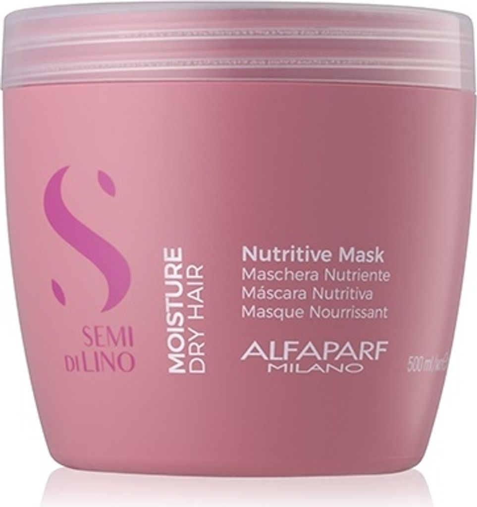 Alfaparf Milano Semi Di Lino Moisture Nutritive Mask 500 ml Produktbild 11