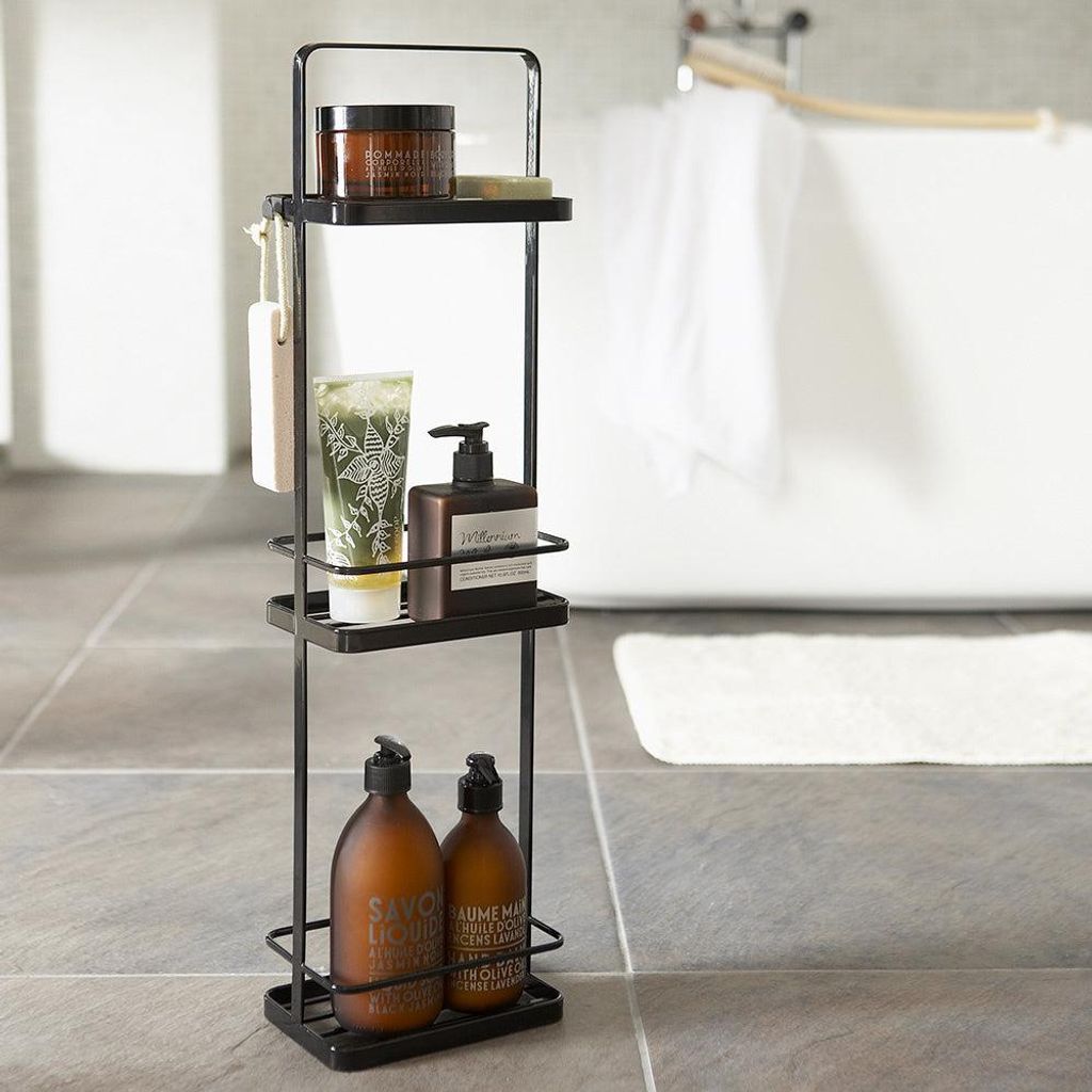 Yamazaki Porte-silo de salle de bain Tower Étagère de salle Image du produit 
