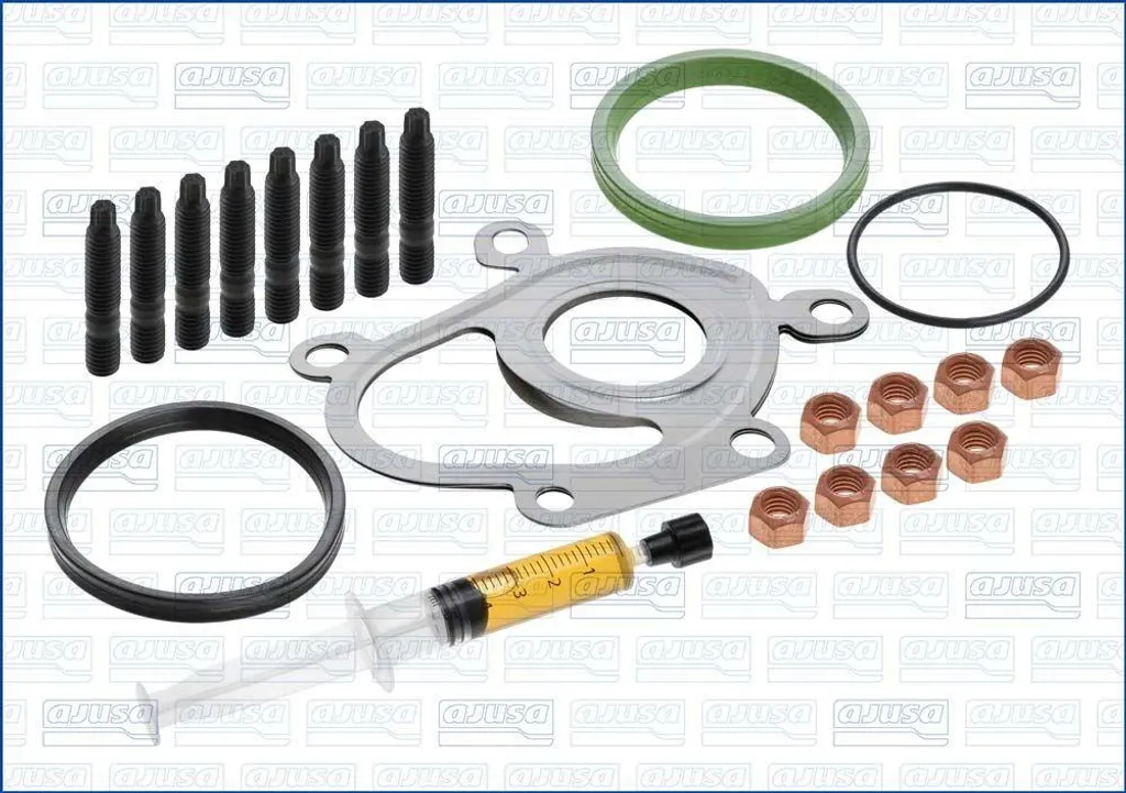 Kit de montage turbocompresseur AJUSA JTC12063 pour Opel Movano B
