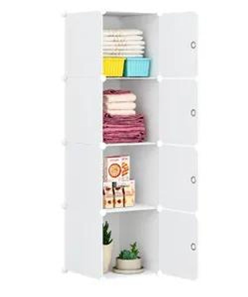 Armoire modulaire Armoire blanche Etagères Library Post Image du produit 