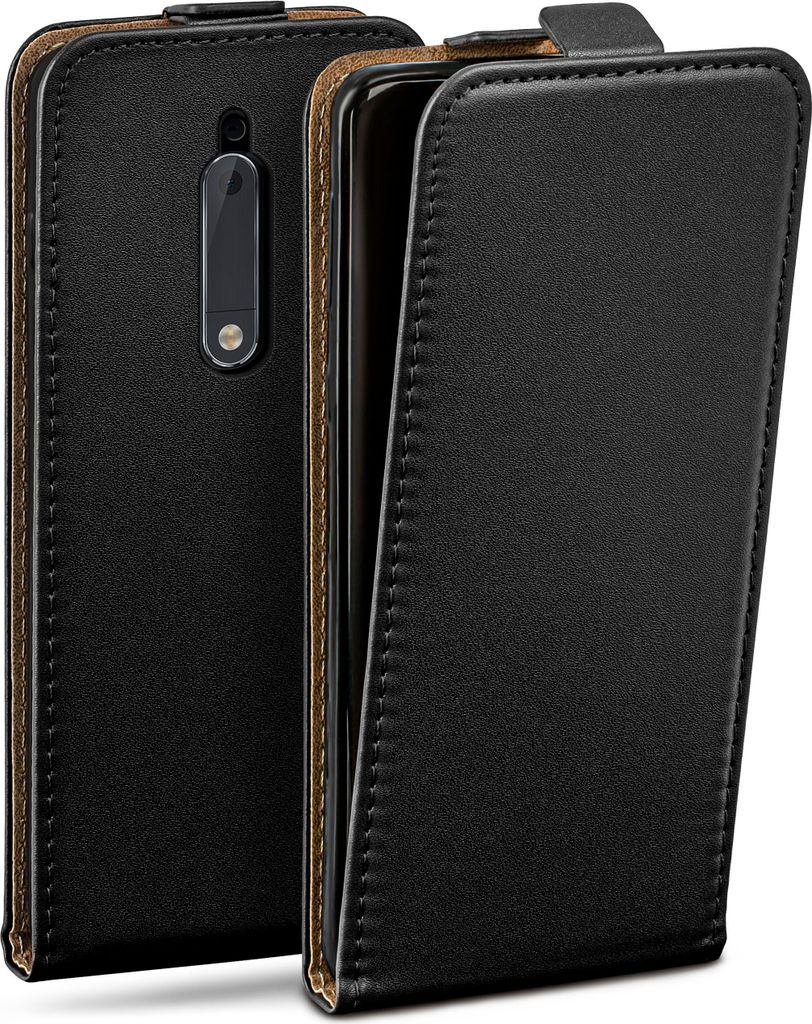 moex® Flip Case kompatibel mit Nokia 5 - Hülle mit 360 Grad Produktbild 