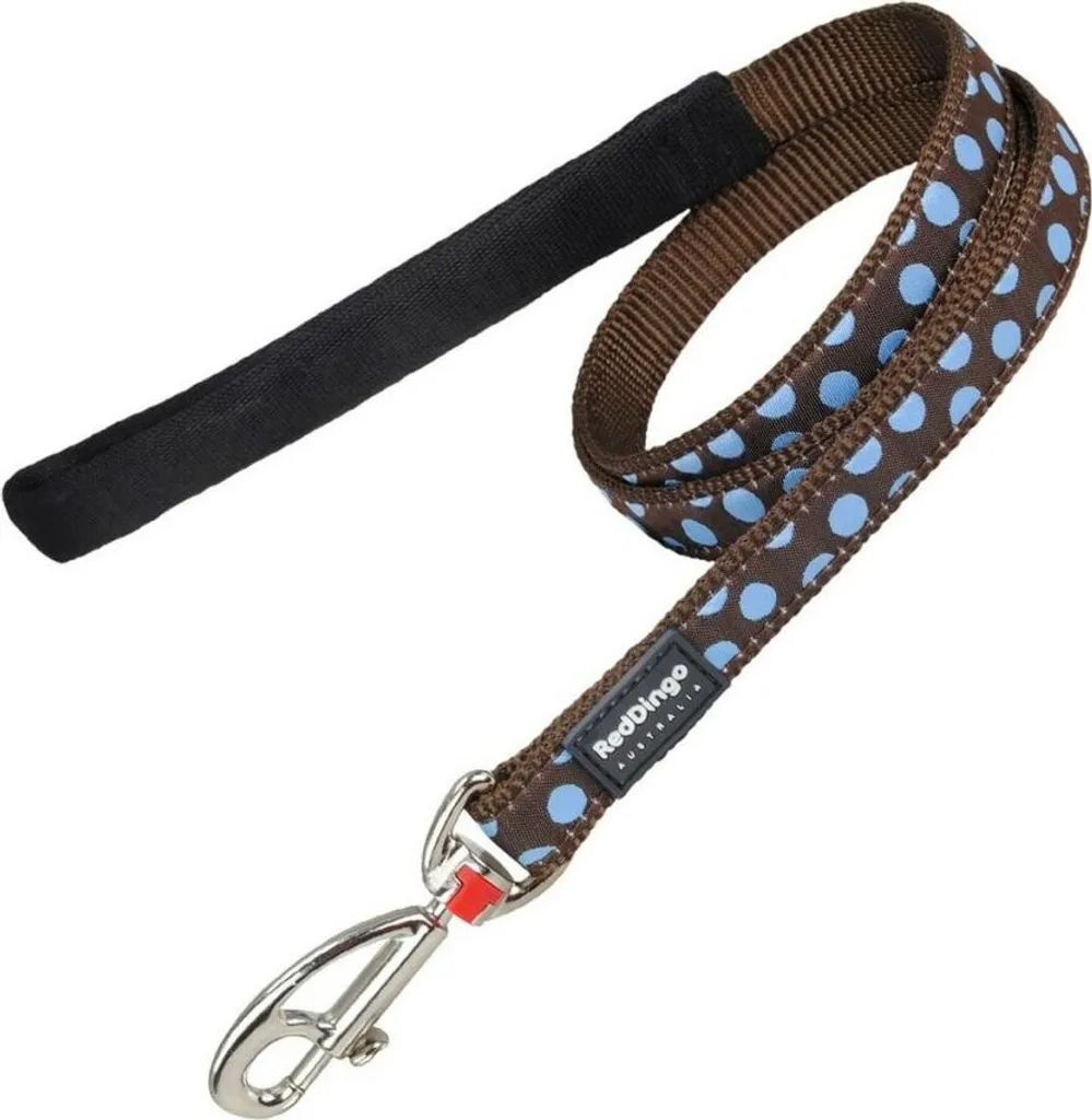 Guinzaglio per cani Red Dingo Brown 15 mm x 120 cm