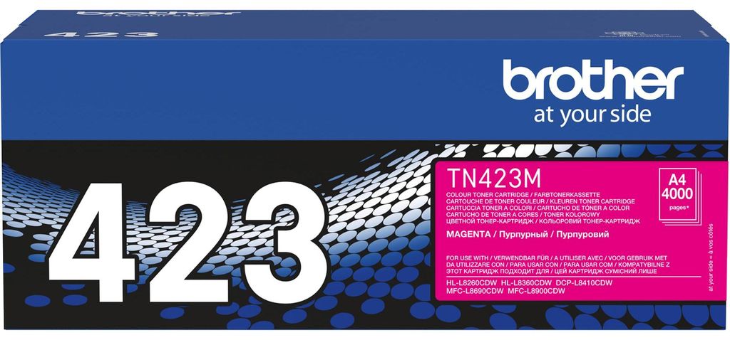 Brother Toner TN-423M magenta (ca.4000 Seiten) Obrázok produktu 
