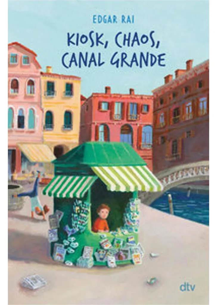 Puzzle 1000 pièces Kiosk, Chaos, Canal Grande - Illustration Venise