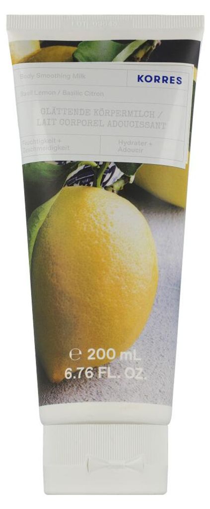 Korres Basilikum-Zitrone Glä ttende Kö rpermilch Produktbild 