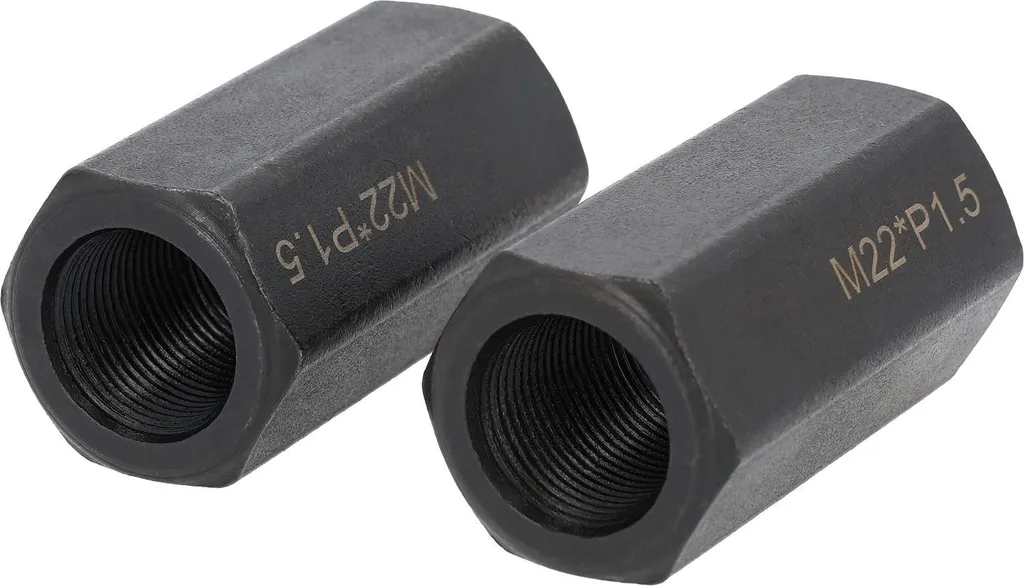 KS TOOLS 460.1776 Adattatore Filettato M22x1,5x65 mm - Kit 2 Pezzi