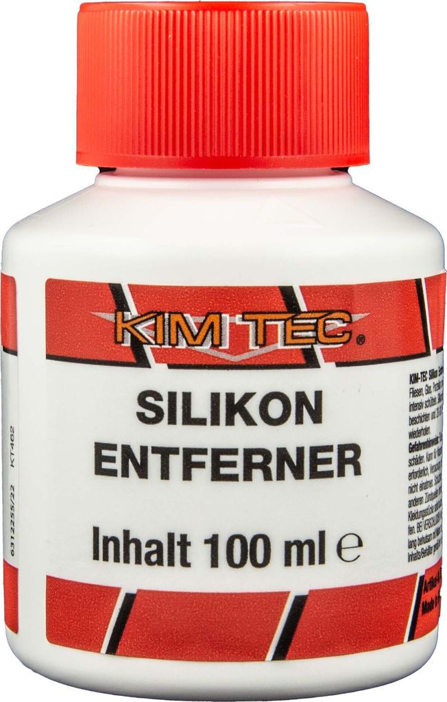 KIM-TEC Silikon - Entferner, Pinselflasche mit 100 ml