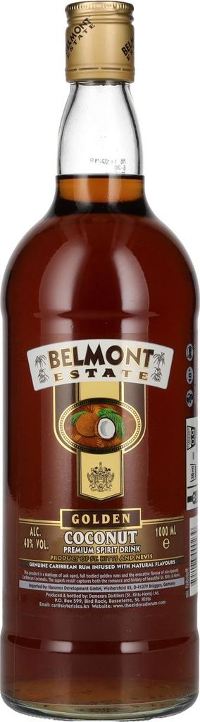 Belmont Estate Golden Coconut  Spirit Drink Produktbild 