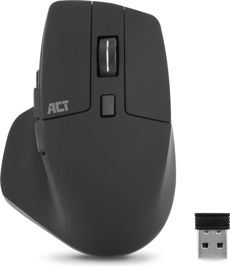 ACT Wireless mouse 2400 DPI with silent click eco-friendly made from recycled