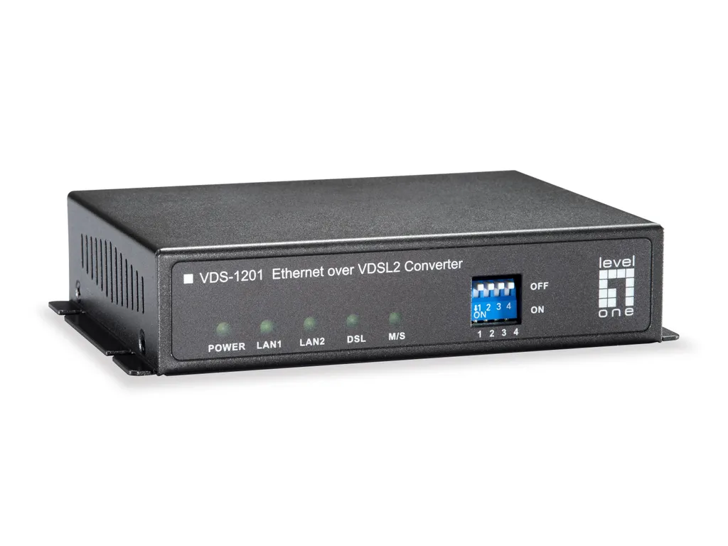 Pont Ethernet VDSL2 100Mbps - Convertisseur RJ45 vers RJ11 LevelOne