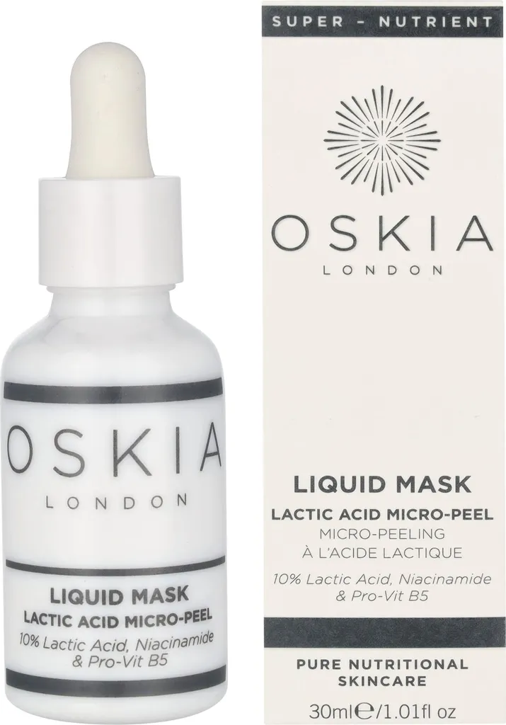 Masque liquide Oskia Acide Lactique Micro-Peel éclat du teint 30ml