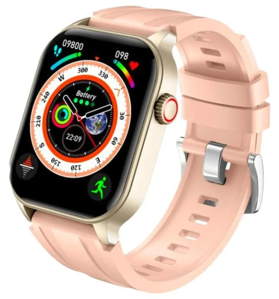 CARNEO Ventura HR+ Montre 4G Or Rose avec Suivi Cardiaque Sport