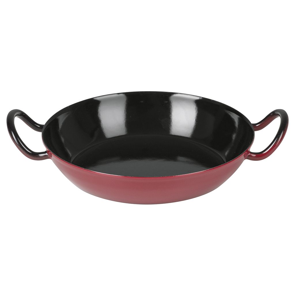 RIESS poêle gourmet Ø20cm émail rouge Image du produit 