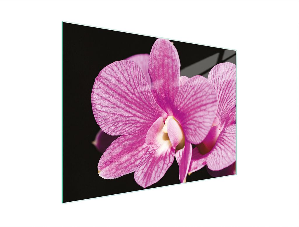 Glasschneidebrett 30x22 Orchidee