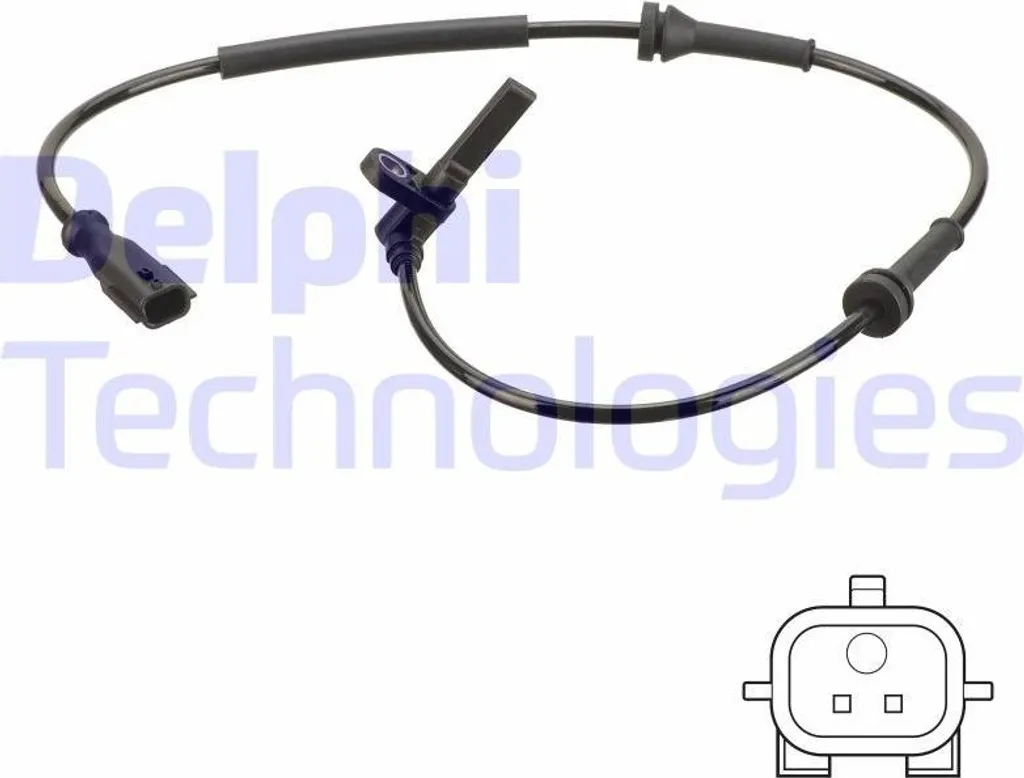 DELPHI SS20839 Sensore ABS Anteriore Renault Twingo Wind OE 479100868R