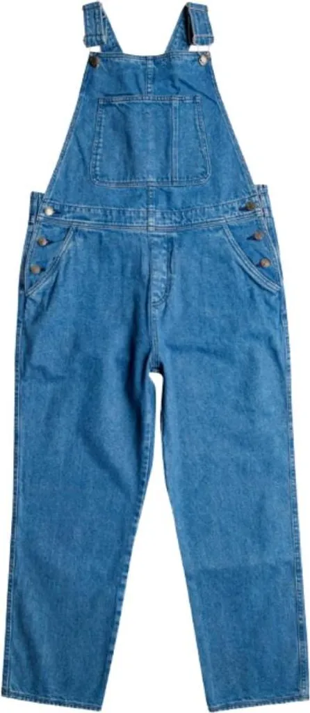 Salopette Quiksilver Uni Classic bleu Estate XS en denim authentique