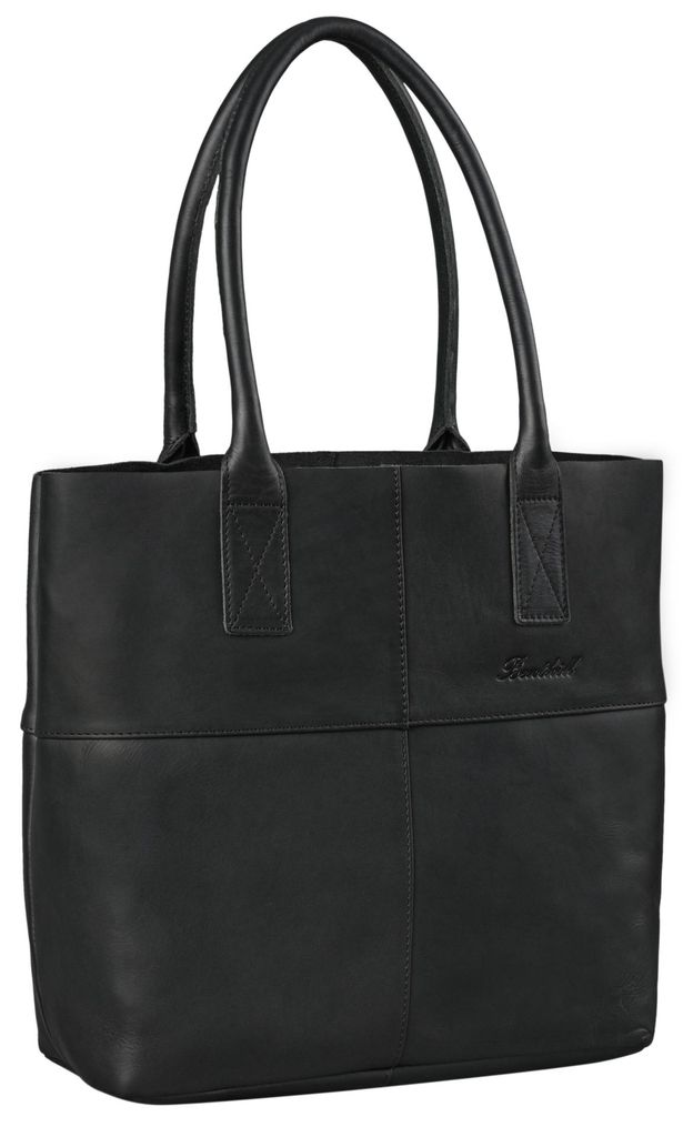 Benthill Damen Shopper Leder - Bag Beutel aus echtem Produktbild 