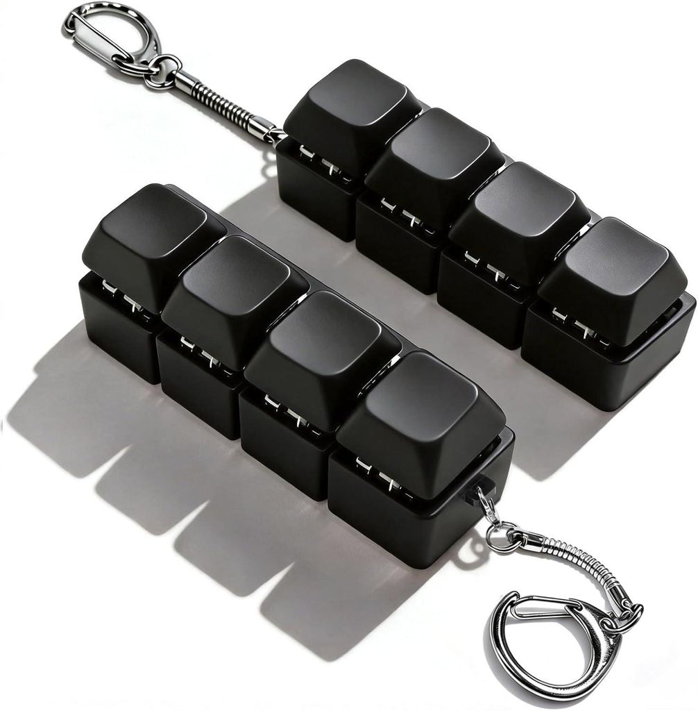 2 Stück Tastatur Fidget Spielzeug,Stressabbau,Fidget Produktbild 