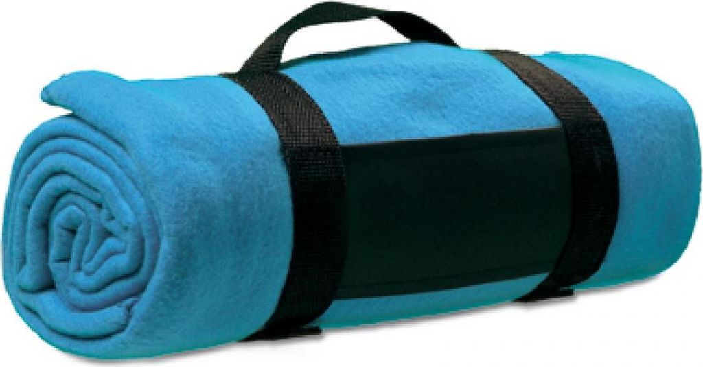 Printwear | Fleecedecke Winchester 160 x 125 cm - Farbe: Light Blue - Größe: 160 x 125 cm