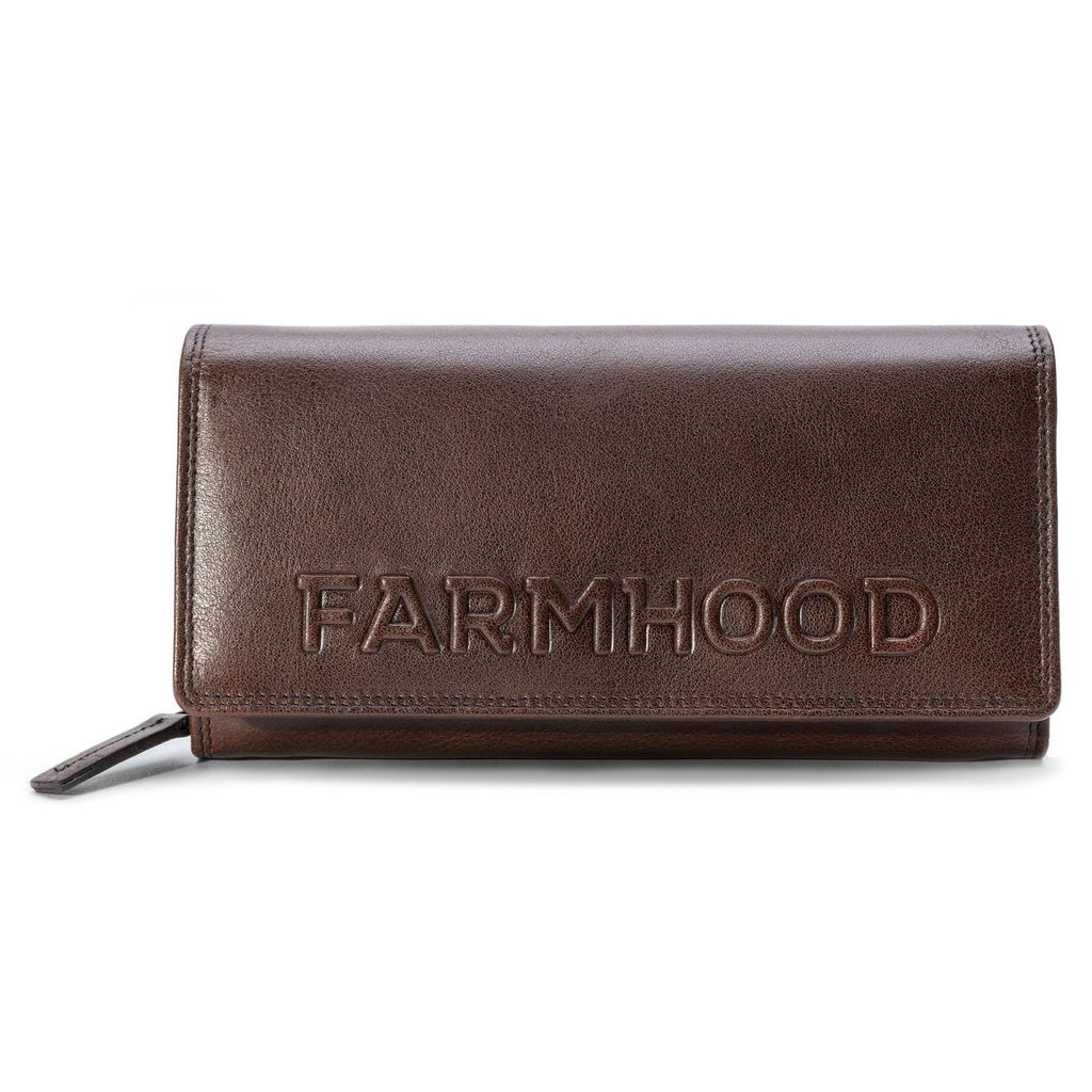 Farmhood Geldbörse Memphis Wallet Dark Brown dunkelbraun