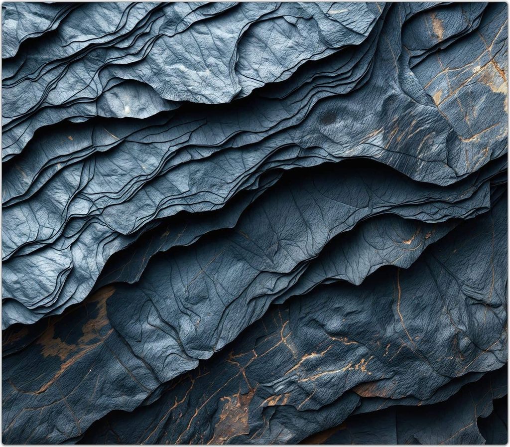 Spritzschutz Herdabdeckplatte Schneidebrett aus Glas Gefaltete Texturen 1-Teilig (60x52cm)