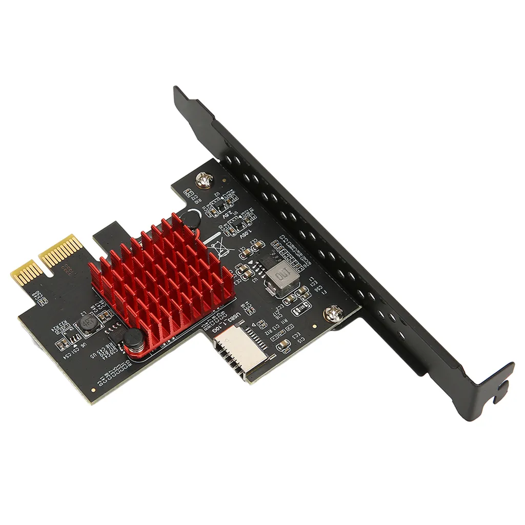 Carte d'extension USB 3.2 Type E pour fixer un port de façade inactif