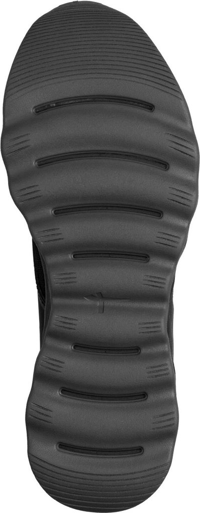 Tamaris Damen Sneaker Slipper atmungsaktives Mesh weich und flexibel 1-23700-44, Größe:38 EU, Farbe:Schwarz