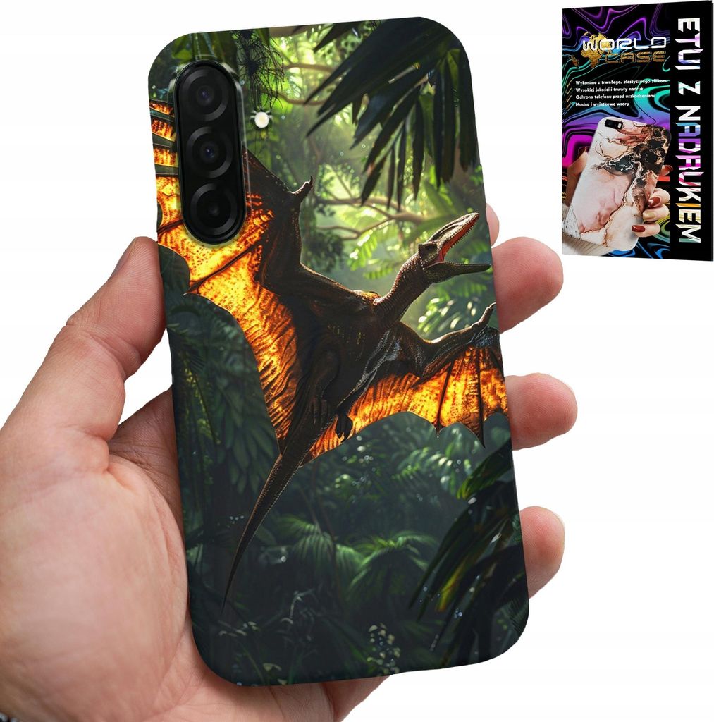 Gehäuse Für Samsung Galaxy A56 5G - Dino Dinosaurier Pterodaktylus Rückseite Fall