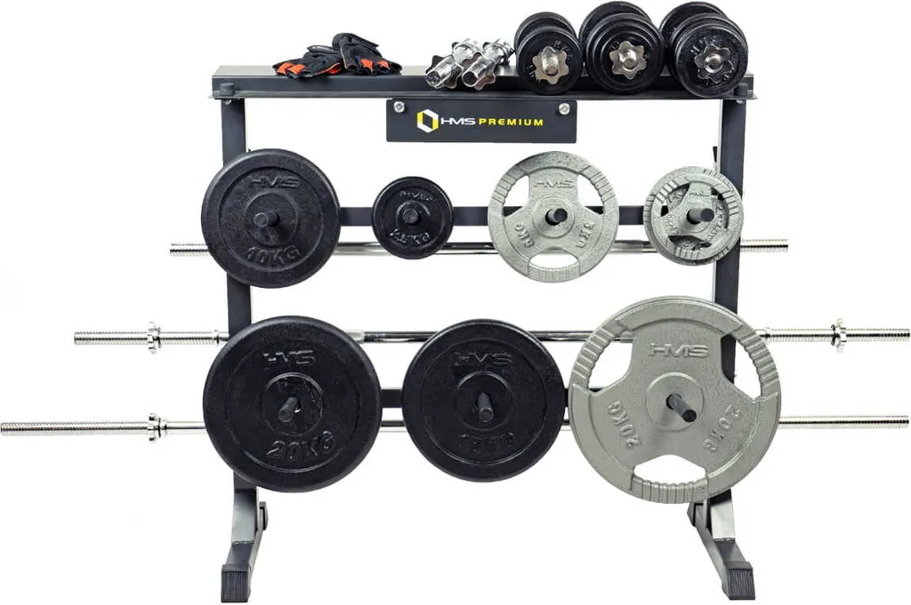 Support d'haltères et arbres à disques Str12 HMS Premium pro - 6